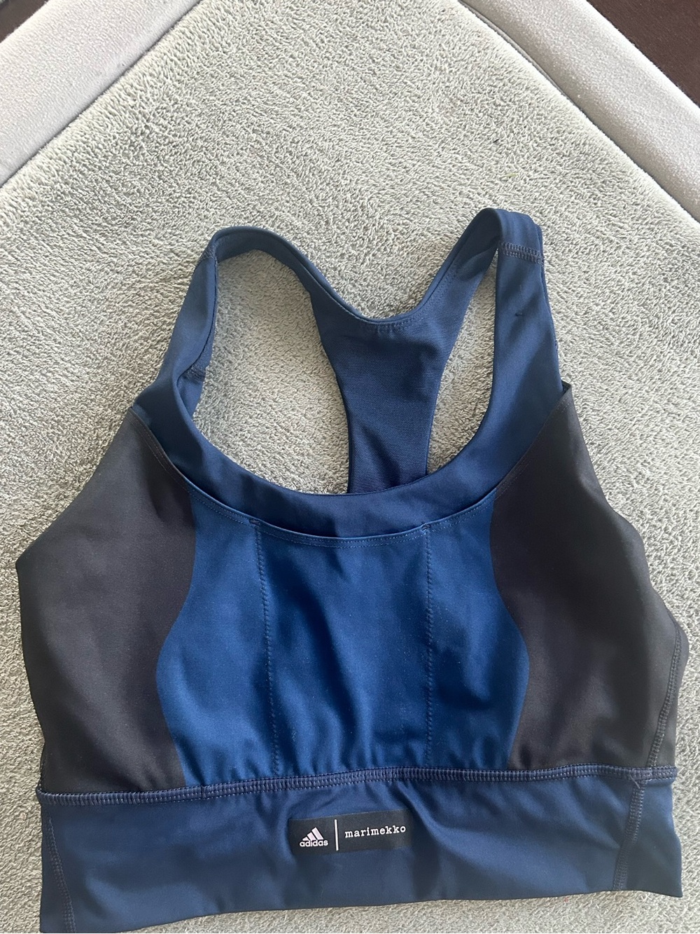 Adidas x Marimekko medium support sports bra, size large